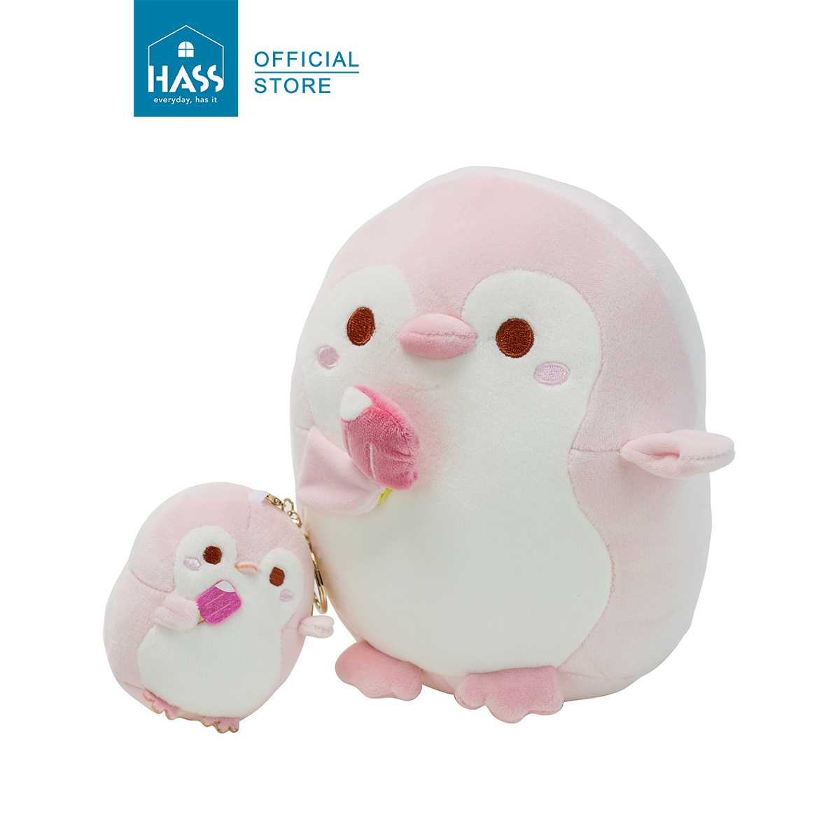 ตุ๊กตาเพนกวินกินไอติม Penguin With Ice Cream