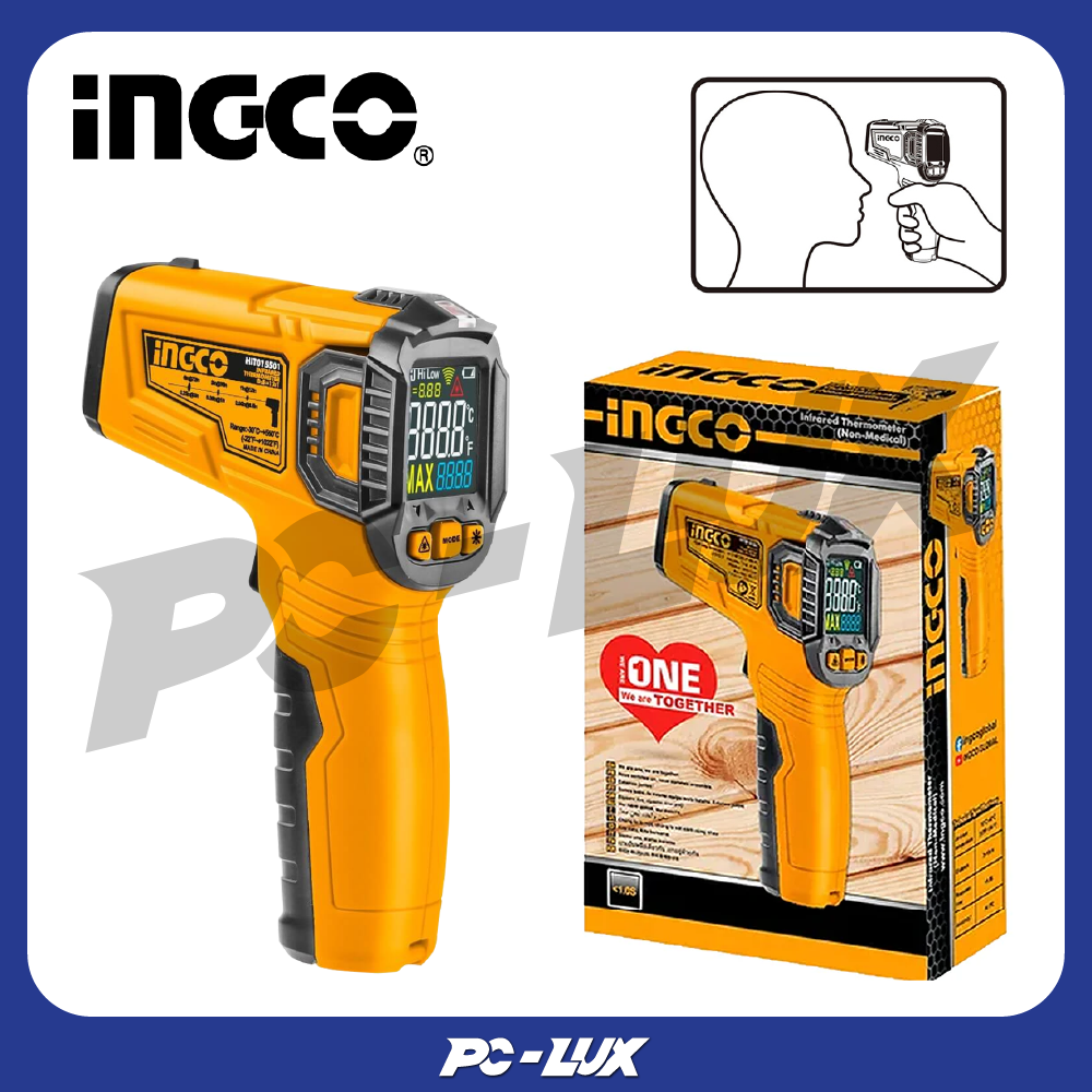 INGCO เครื่องวัดอุณหภูมิฟราเรด(ร่างกาย) HIT010381