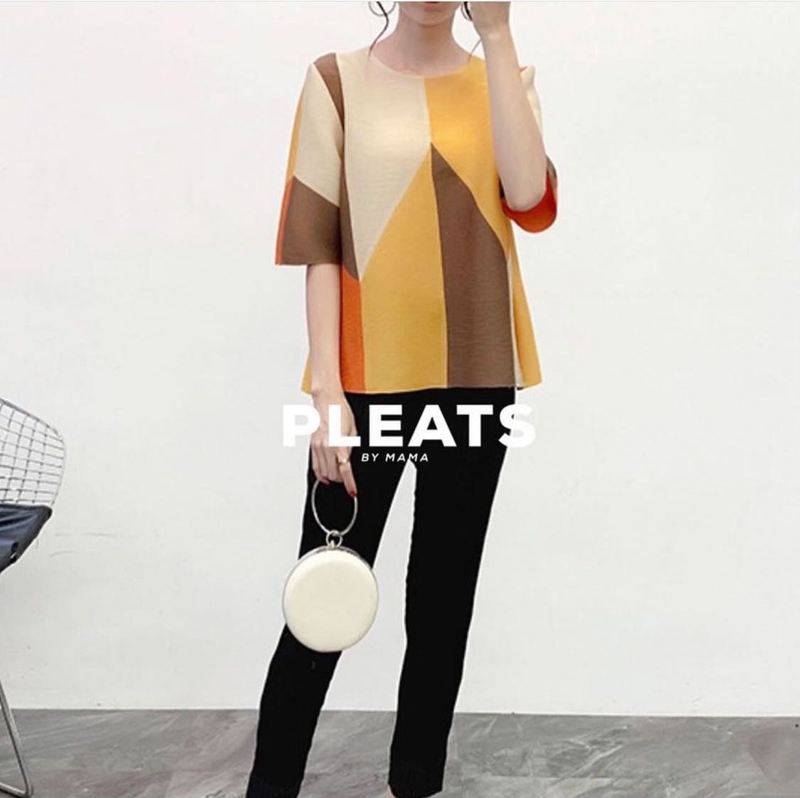 PLEATS SHIRT - SH035