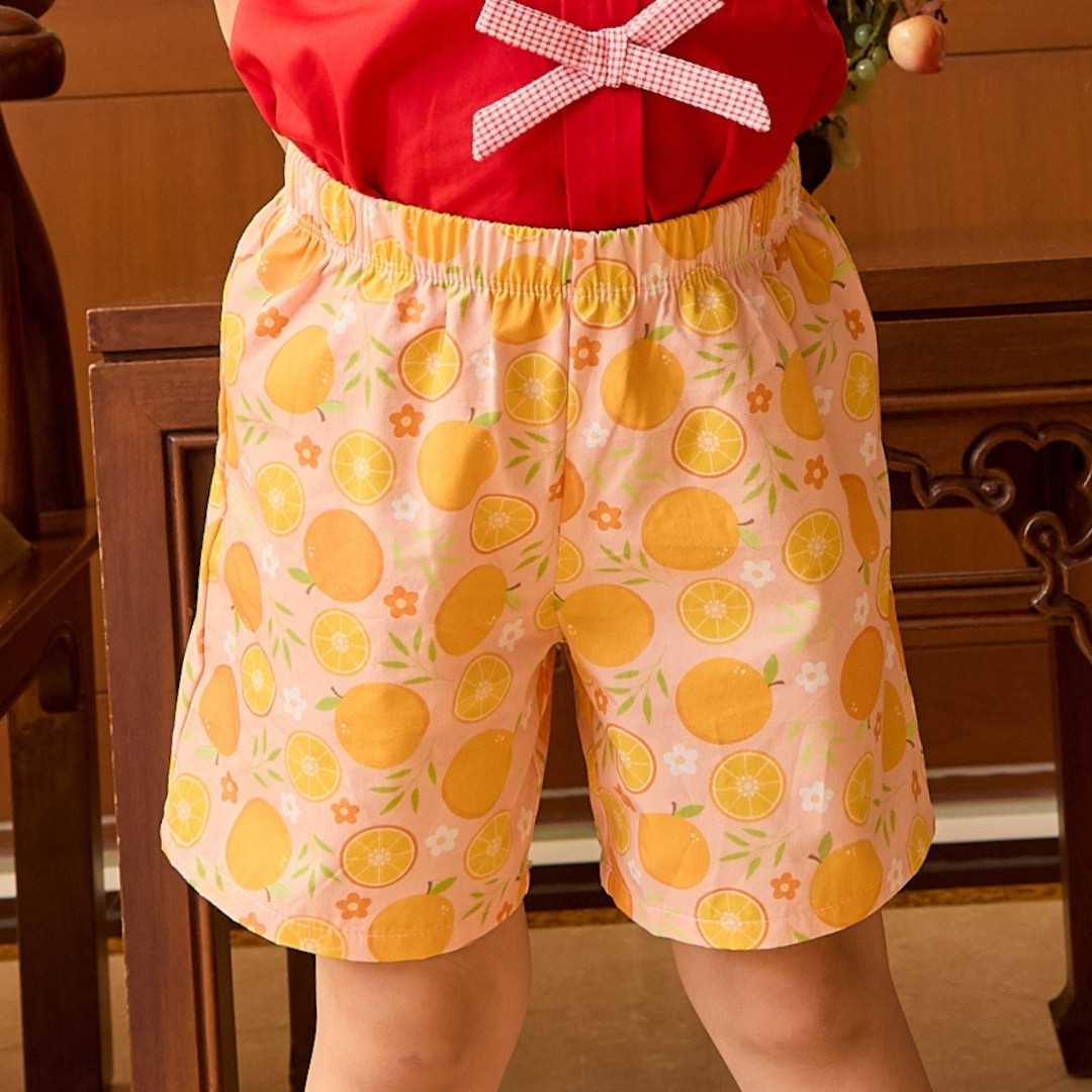 e'clat กางเกงตรุษจีนเด็กหญิง SKU-8074