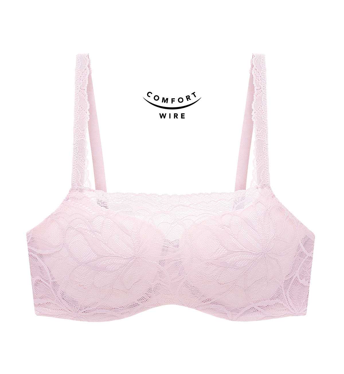 Triumph 10221698 Body Make Up Illusion Lace WP AX-R 3649 เสื้อชั้นในมีโครงรูปแบบใหม่ สีชมพู