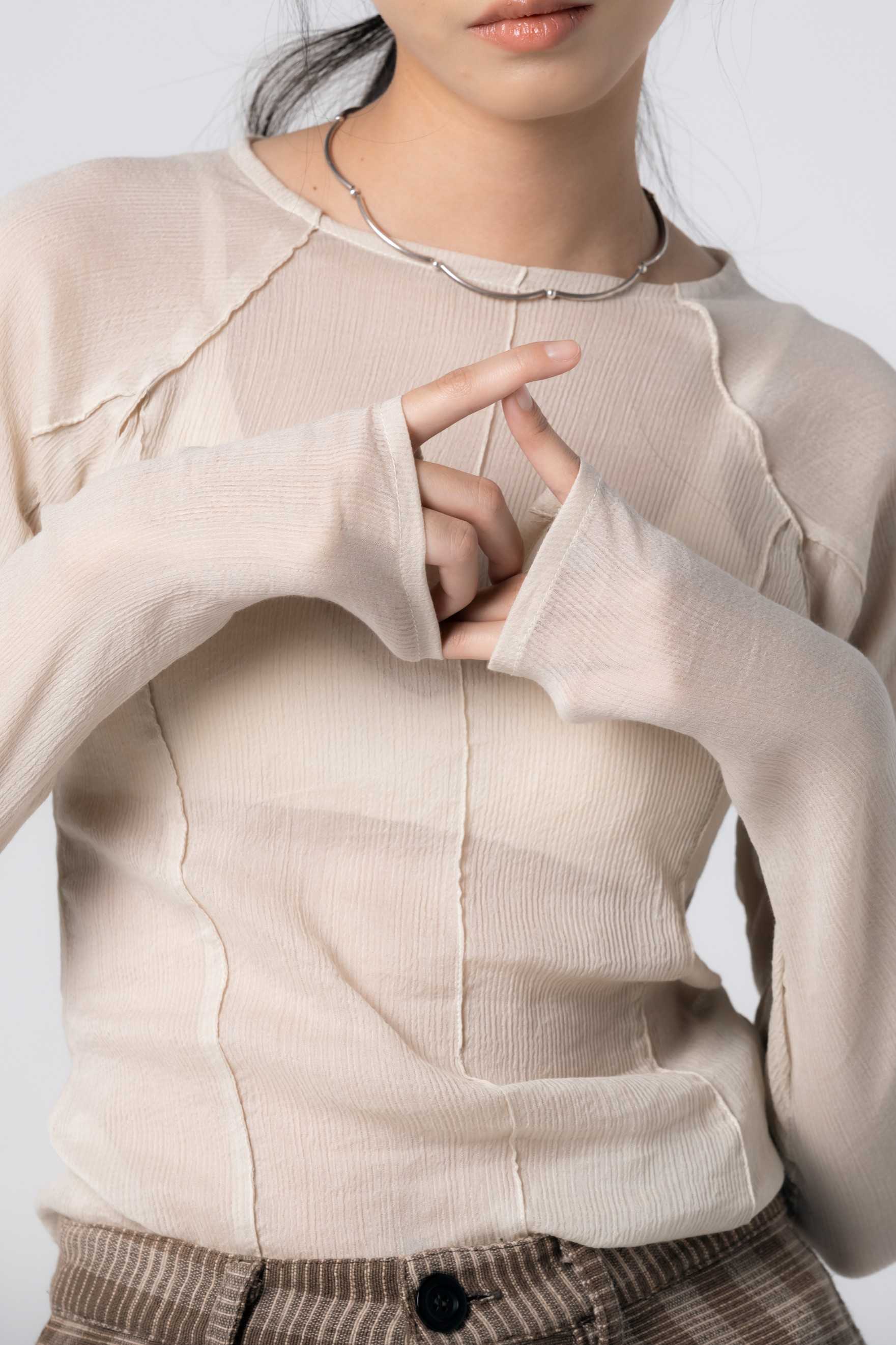 Palit Luna long sleeve shirt (Beige)