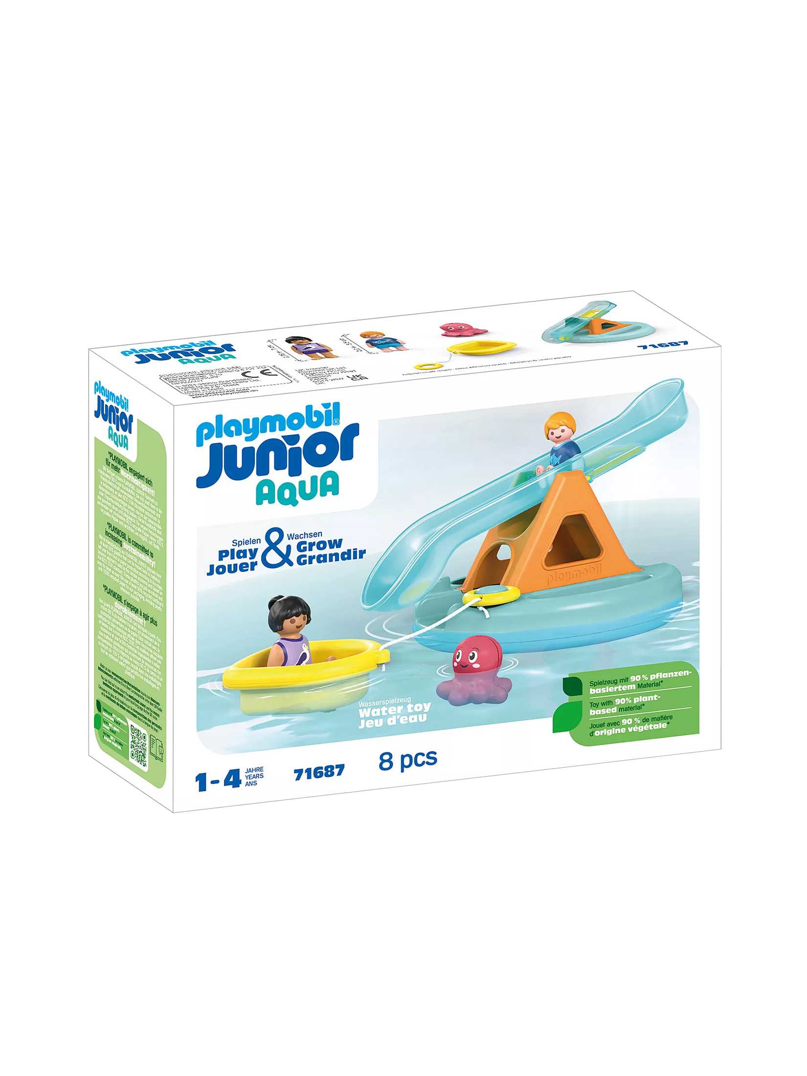 Playmobil จูเนียร์ อควา ชิงช้าน้ำพร้อมเรือ PM-71687-24