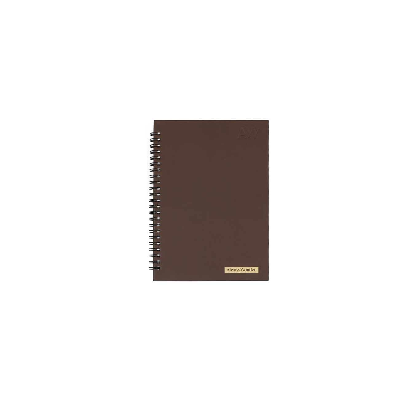 Daily Notes Notebook | Espresso Brown