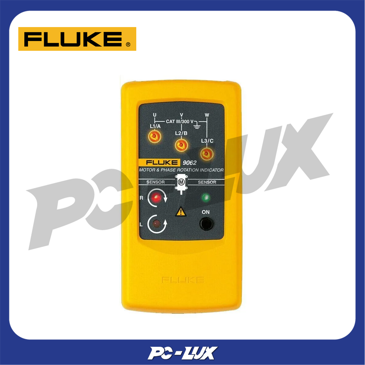 FLUKE เครื่องตรวจวัดลำดับเฟส และ ทิศทางหมุนมอเตอร์ รุ่น 9062