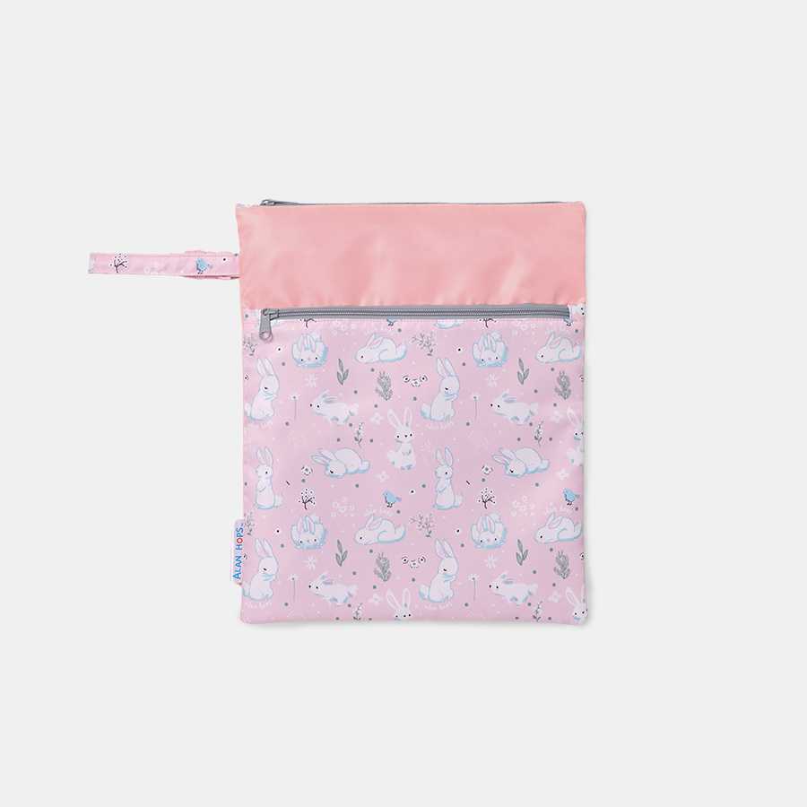 กระเป๋า รุ่น Wet/Dry Bag (Soft) ลาย Rene Rabbit Pink