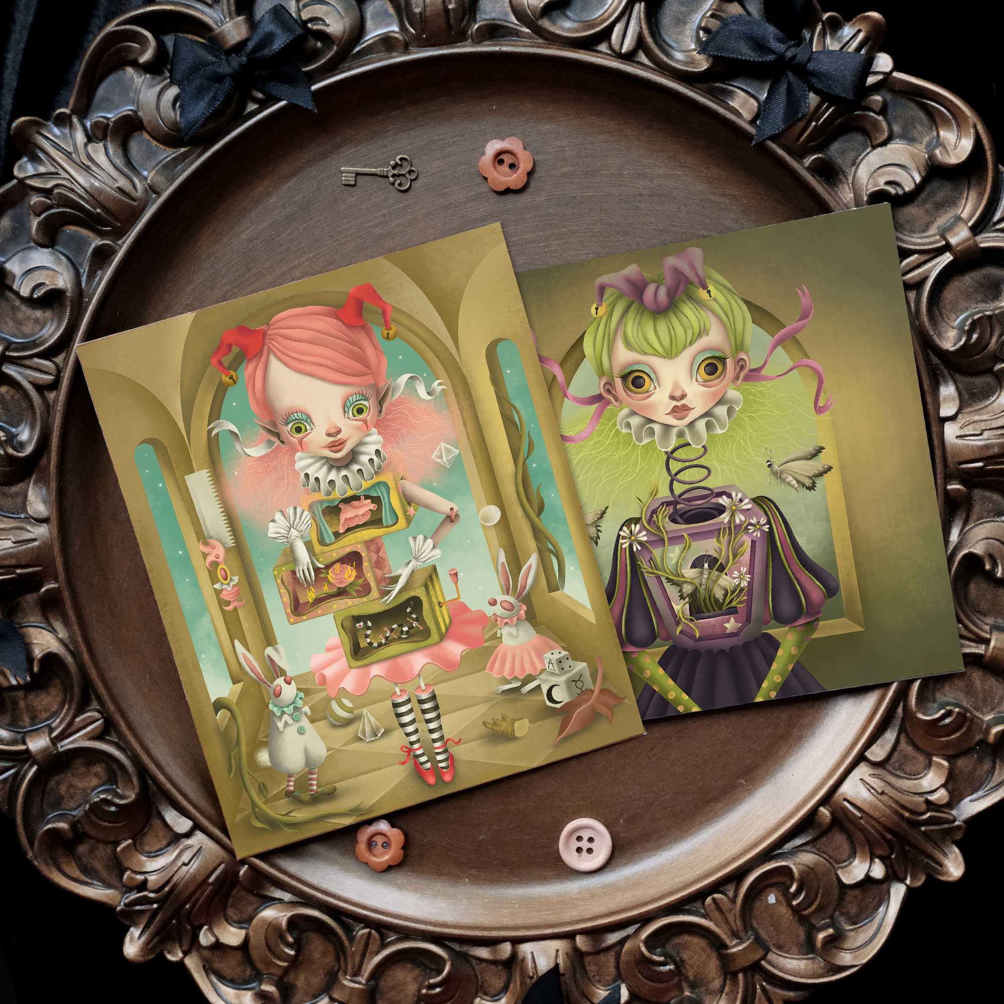 'In the Castle' Collection l Postcard