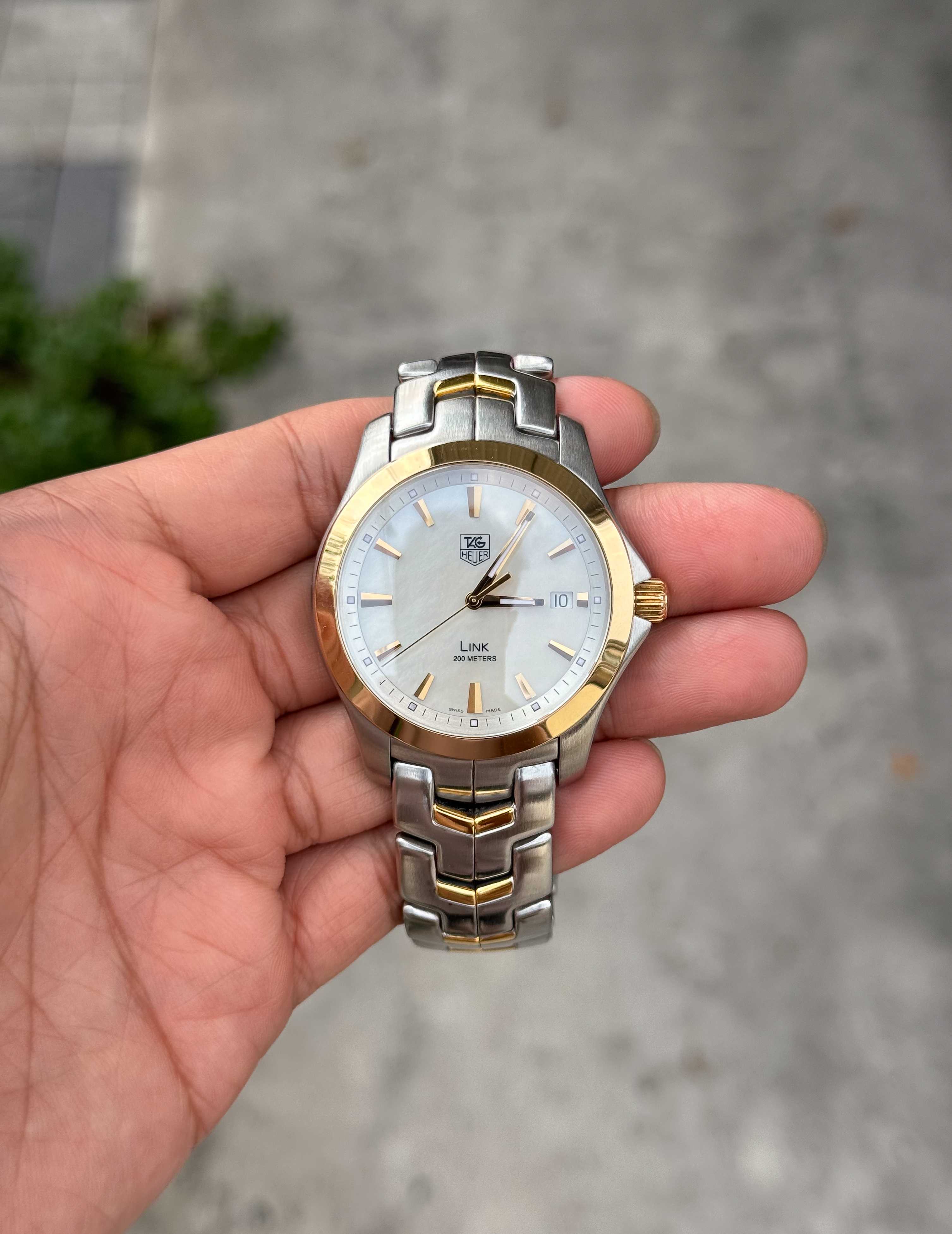 Tag Heuer Link G3 2tone 18K King Size Quartz