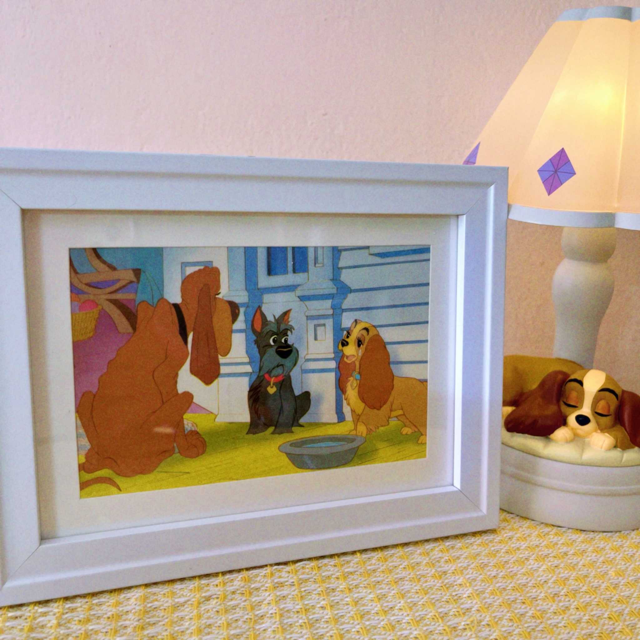 กรอบรูป Disney - Lady and the Tramp