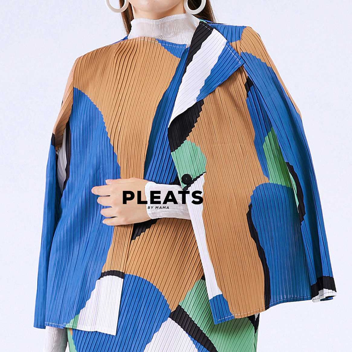 PLEATS BLAZER - BZ012