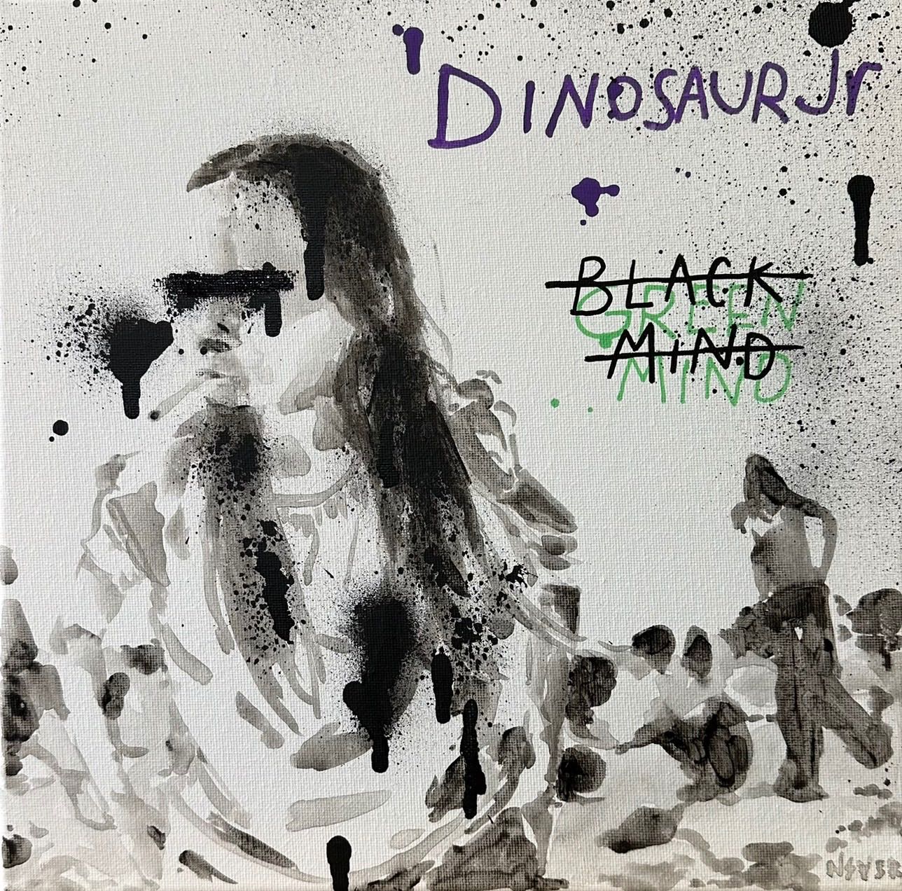 DINOSAUR JR. BLACK MIND  (Freehand Destroy By NEV3R)