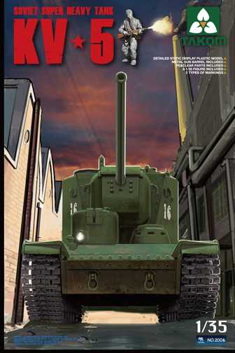 1/35 SOVIET SUPER HEAVY TANK KV-5