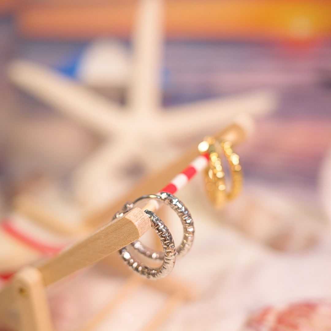 Fonney ต่างหู สแตนเลสแท้ไม่ลอกไม่ดำ