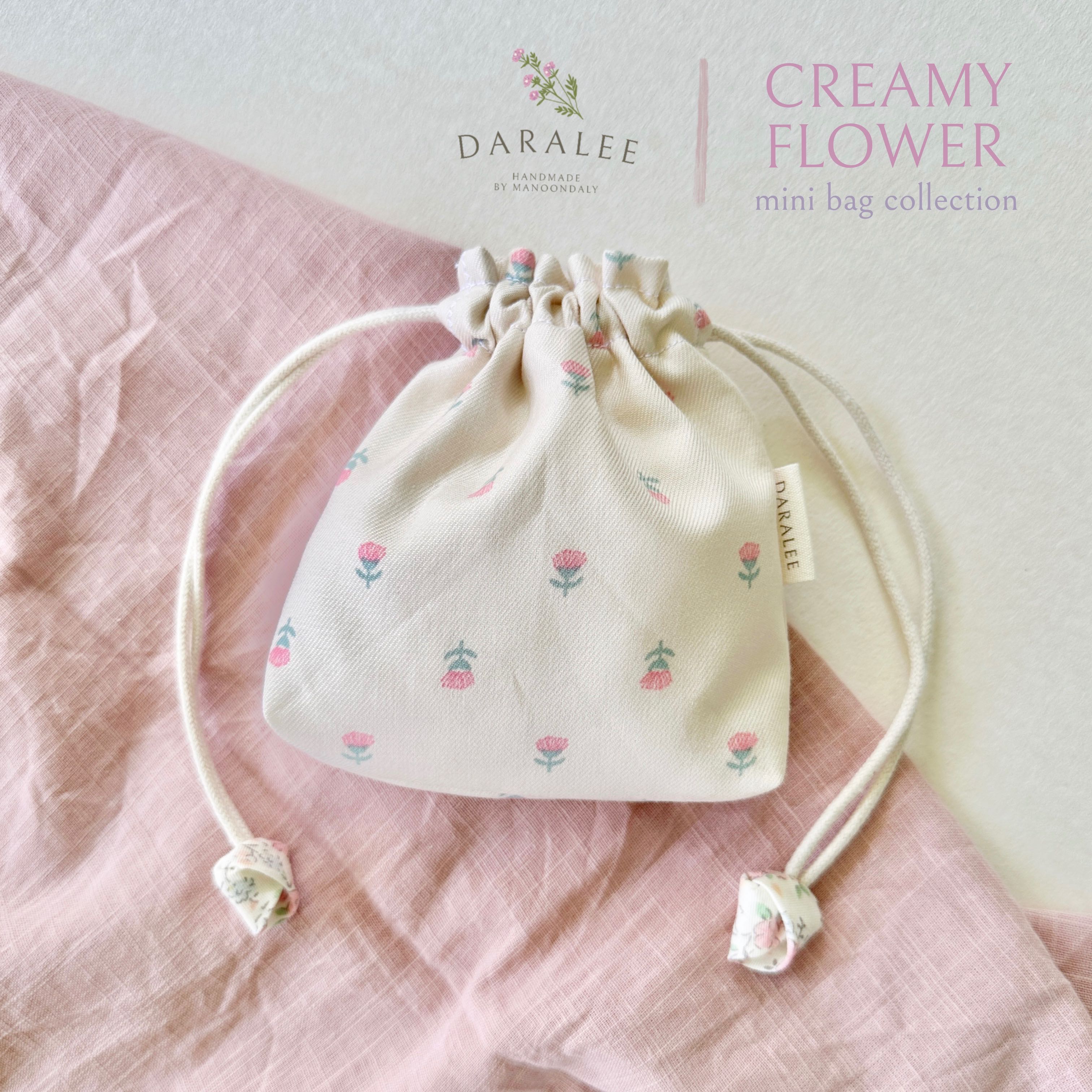 Mini Bag | Creamy Flower Collection