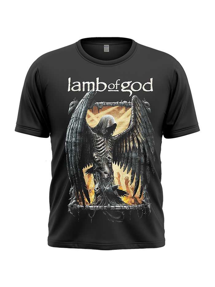LAMB OF GOD MEN’S TEE : WINGED DEATH
