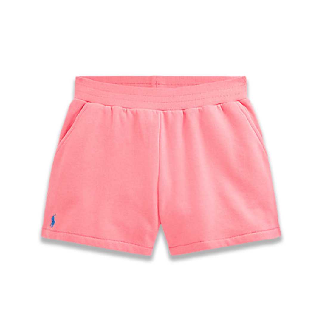 Girls Fleece Pull-On Short (Ribbon Pink)