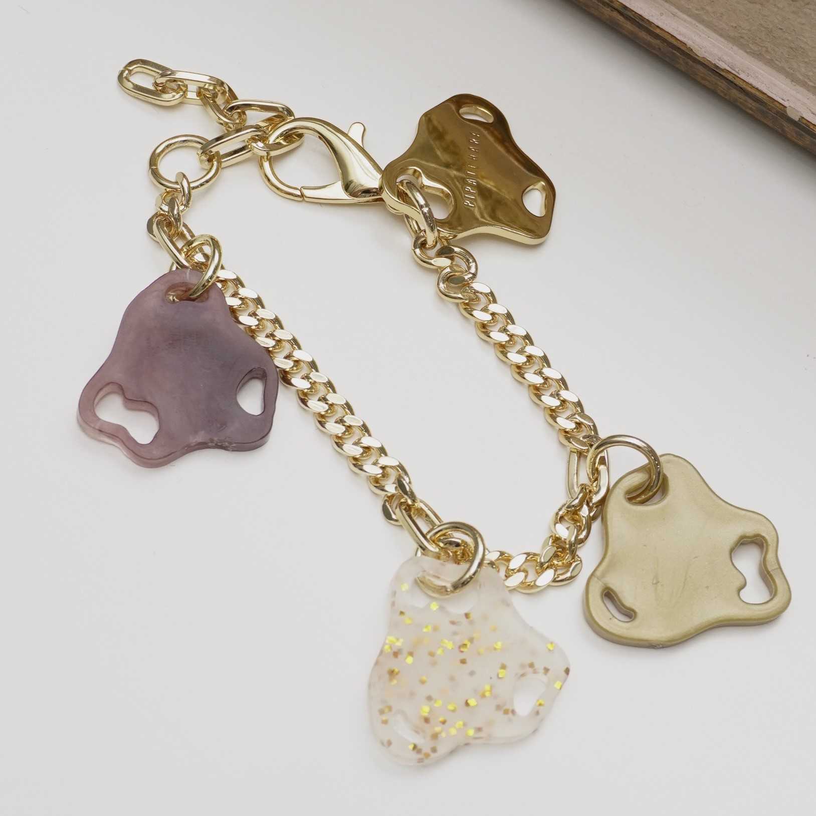 Infinitude Single chain bracelet - Chocolate Mousse (Free size)