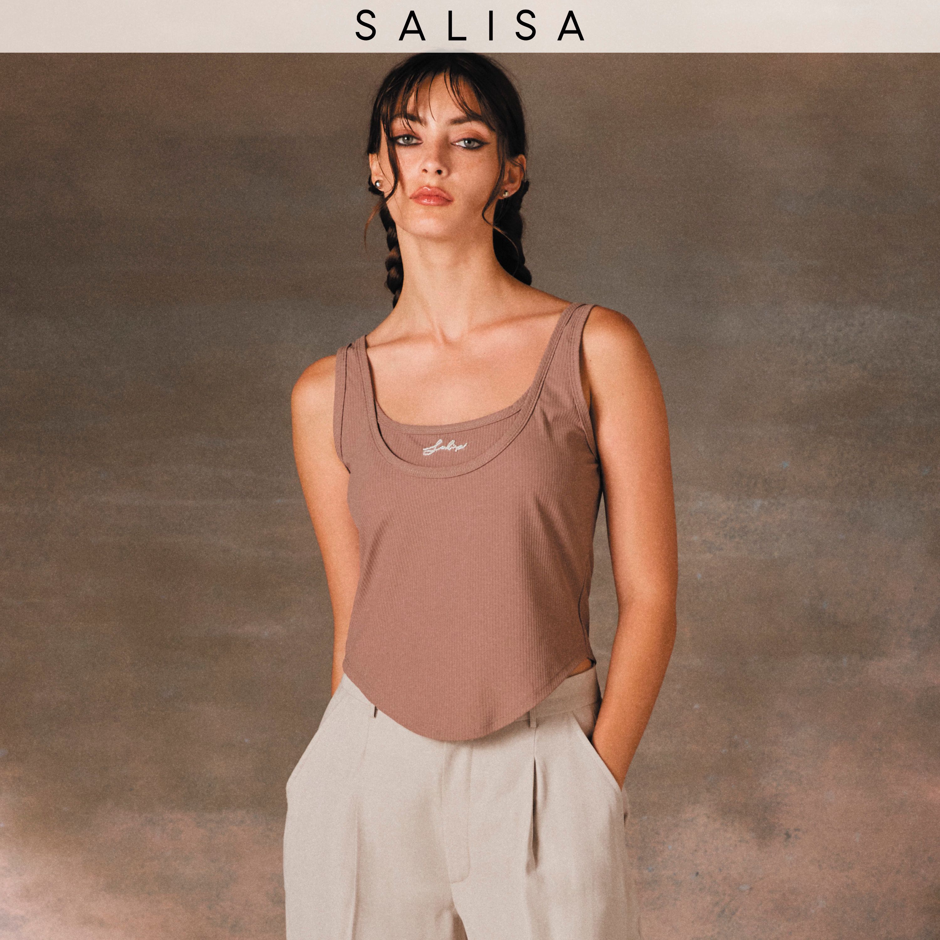 TANK Corset Rib Cropped เสื้อกล้าม