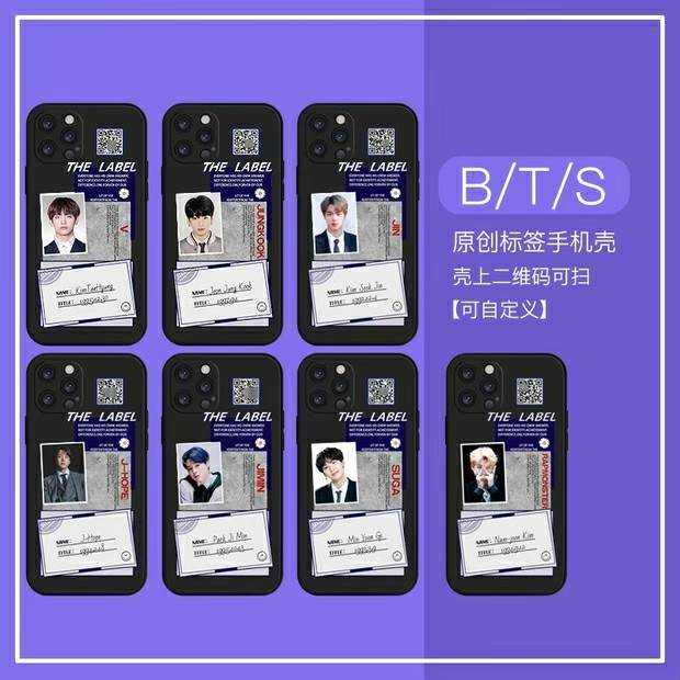 [พรีออเดอร์🇨🇳] เคสสกรีนลาย BTS ระบุรุ่นช่องหมายเหตุ