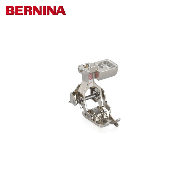 ตีนผีเบอร์ 57D ตีนผีต่อผ้า แพทชเวิร์คแบบมีตัวกั้นผ้าพร้อมระบบ BERNINA Dual Feed (Pre - Order)