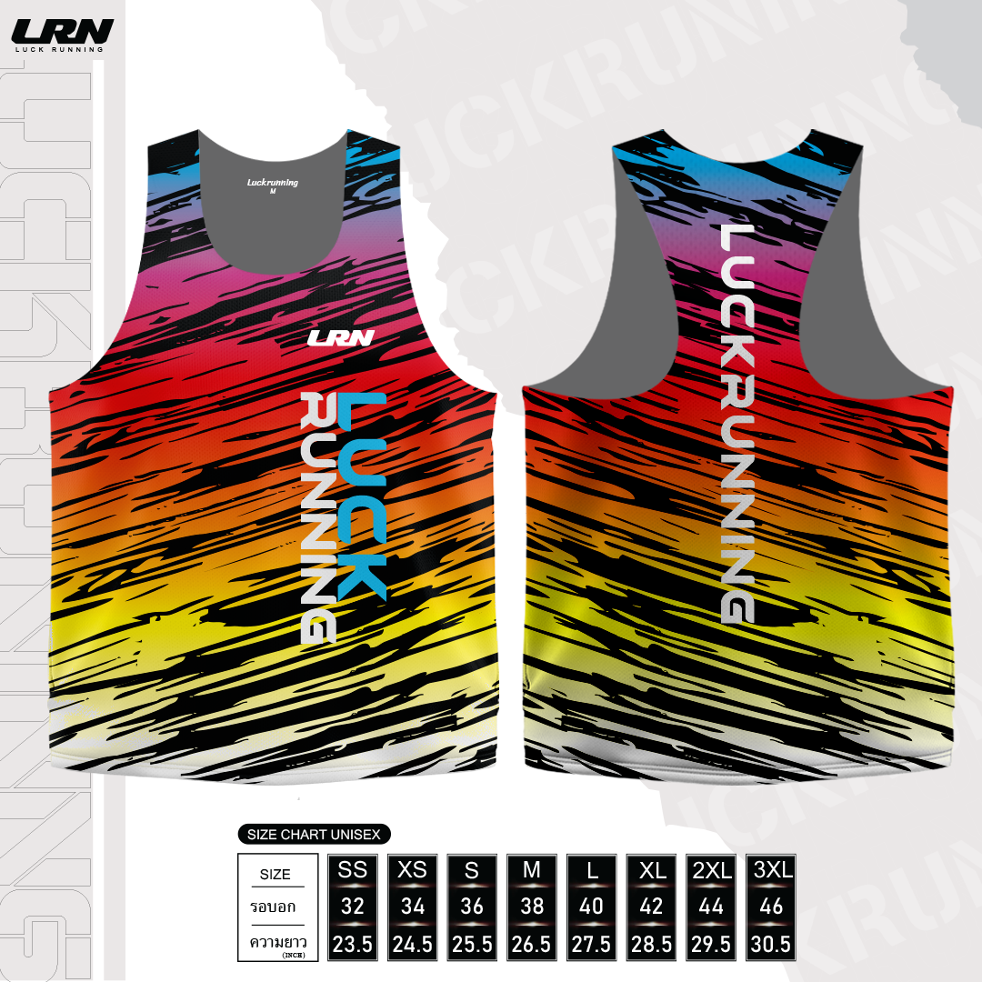 เสื้อกล้าม Run Elite New Air Flow Collection-01 สำหรับวิ่งมาราธอน (SS18-01)