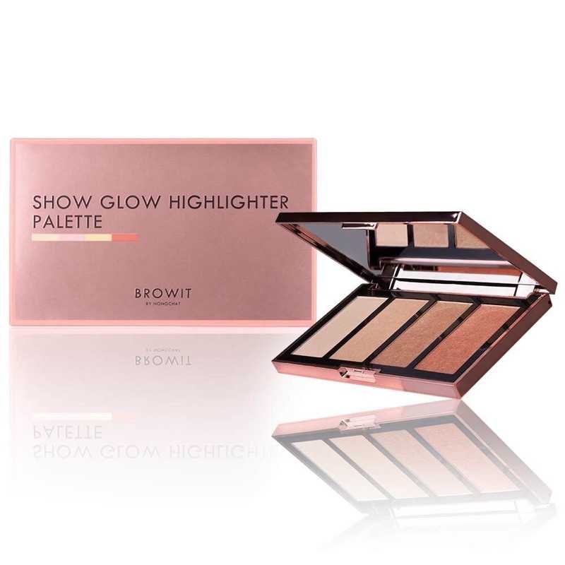 บราวอิทไฮไลท์ โชว์โกลว์ พาเลท ► Official Account Browit Show Glow Highlighter Palette