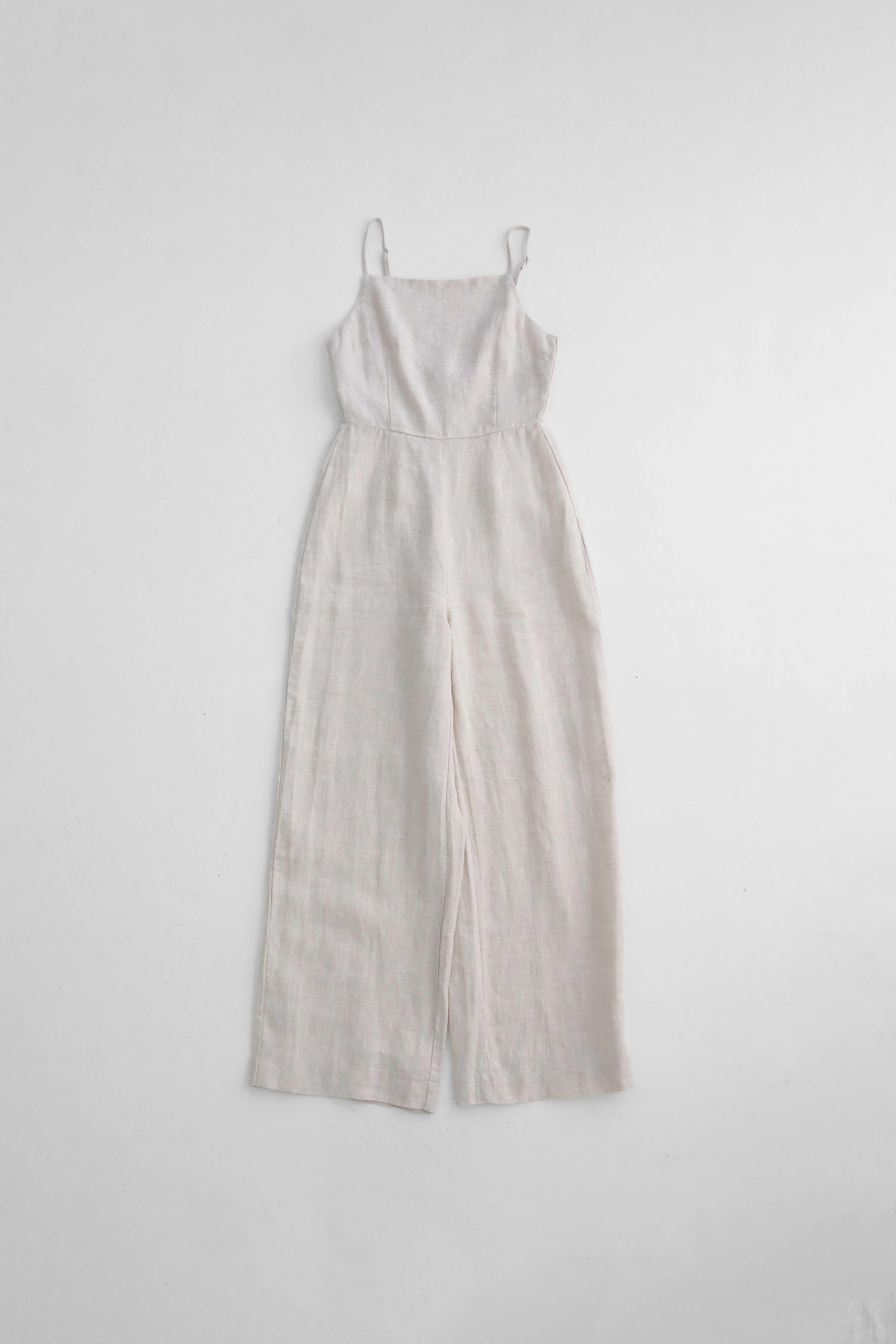 [จั้มสูท] H&M Linen Jumsuit (XS)