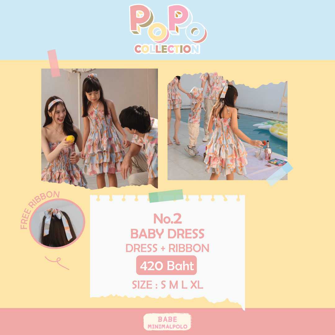 2.Popo Baby Dress