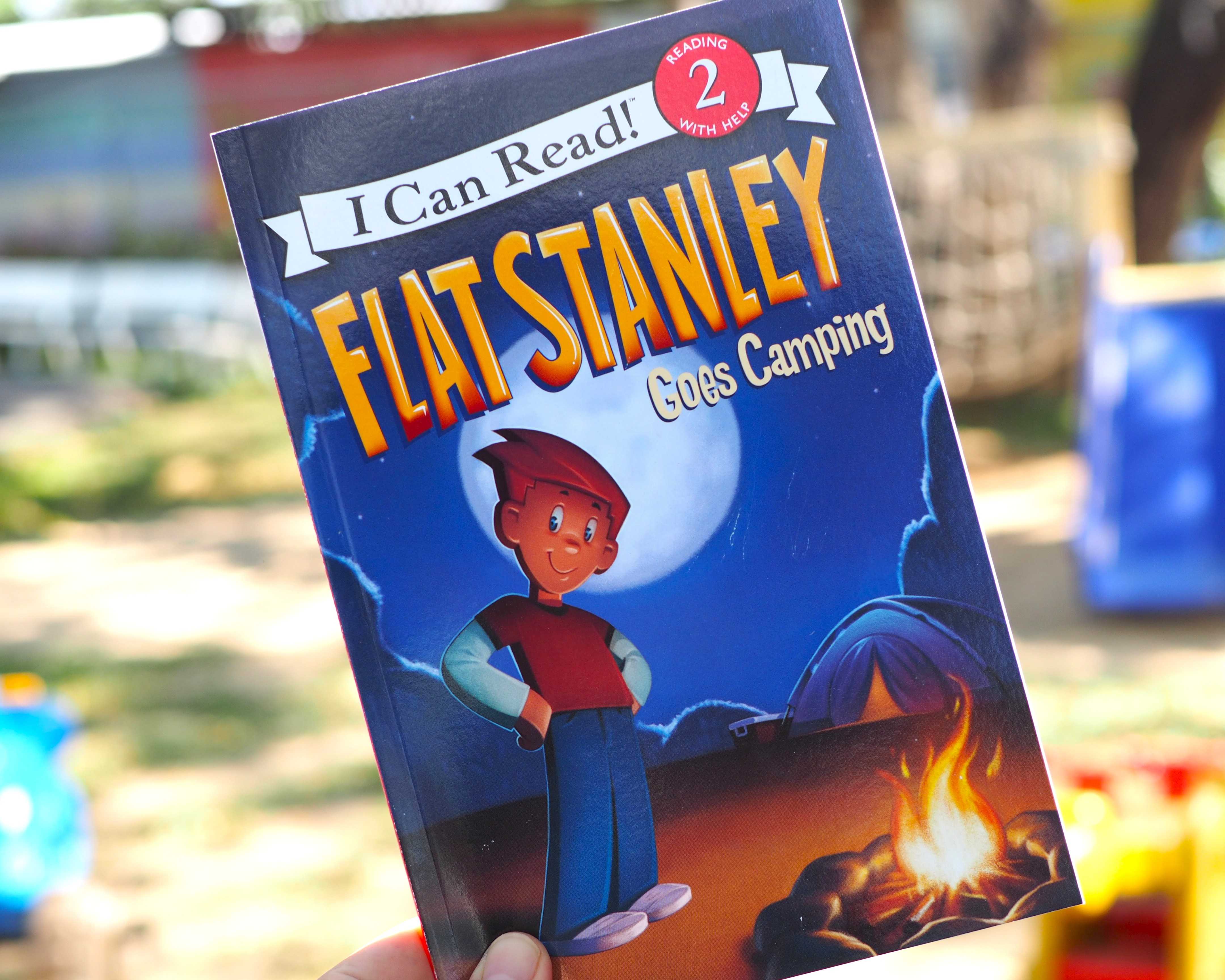Flat Stanley Goes Camping (I Can Read2) Used