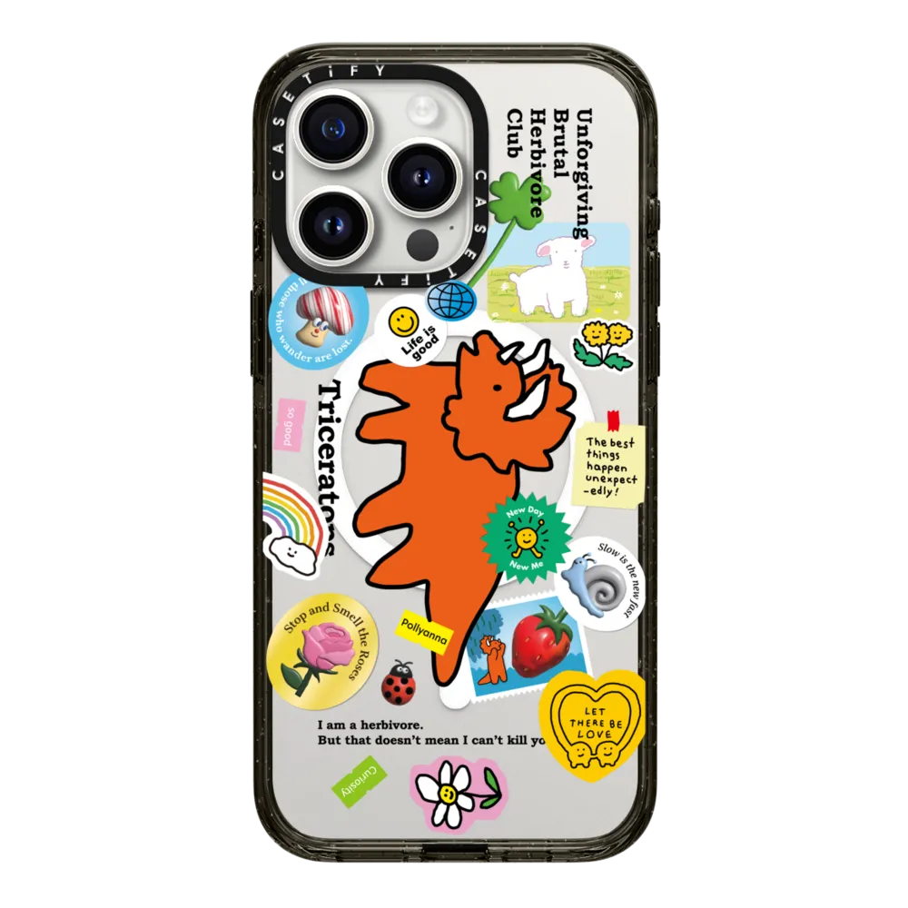 [พร้อมส่ง] CASETiFY | JOGUMAN Triceratops Sticker