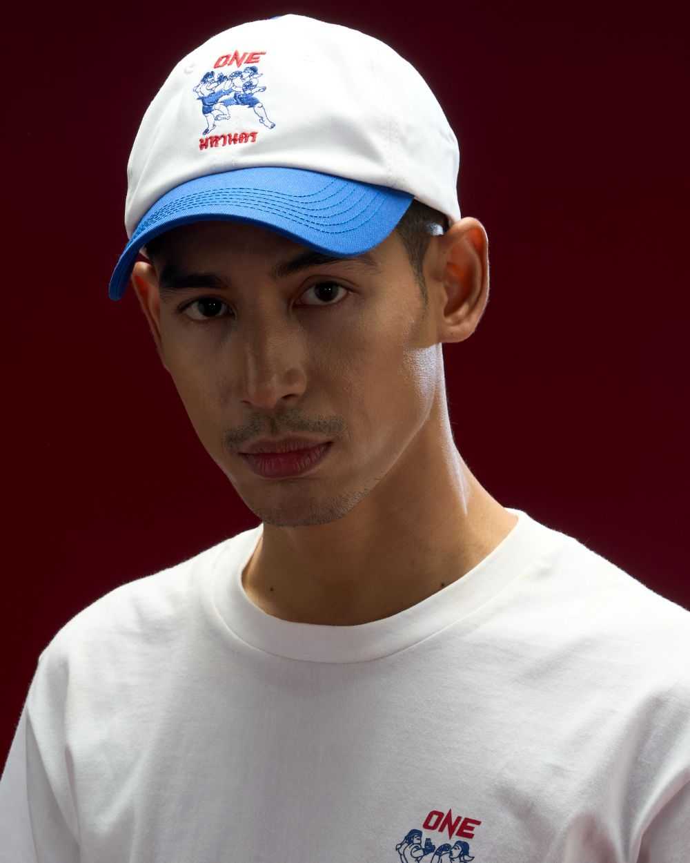 MAHANAKHON X ONE  CAP หมวกคลอลเล็กชั่นวันสีขาว