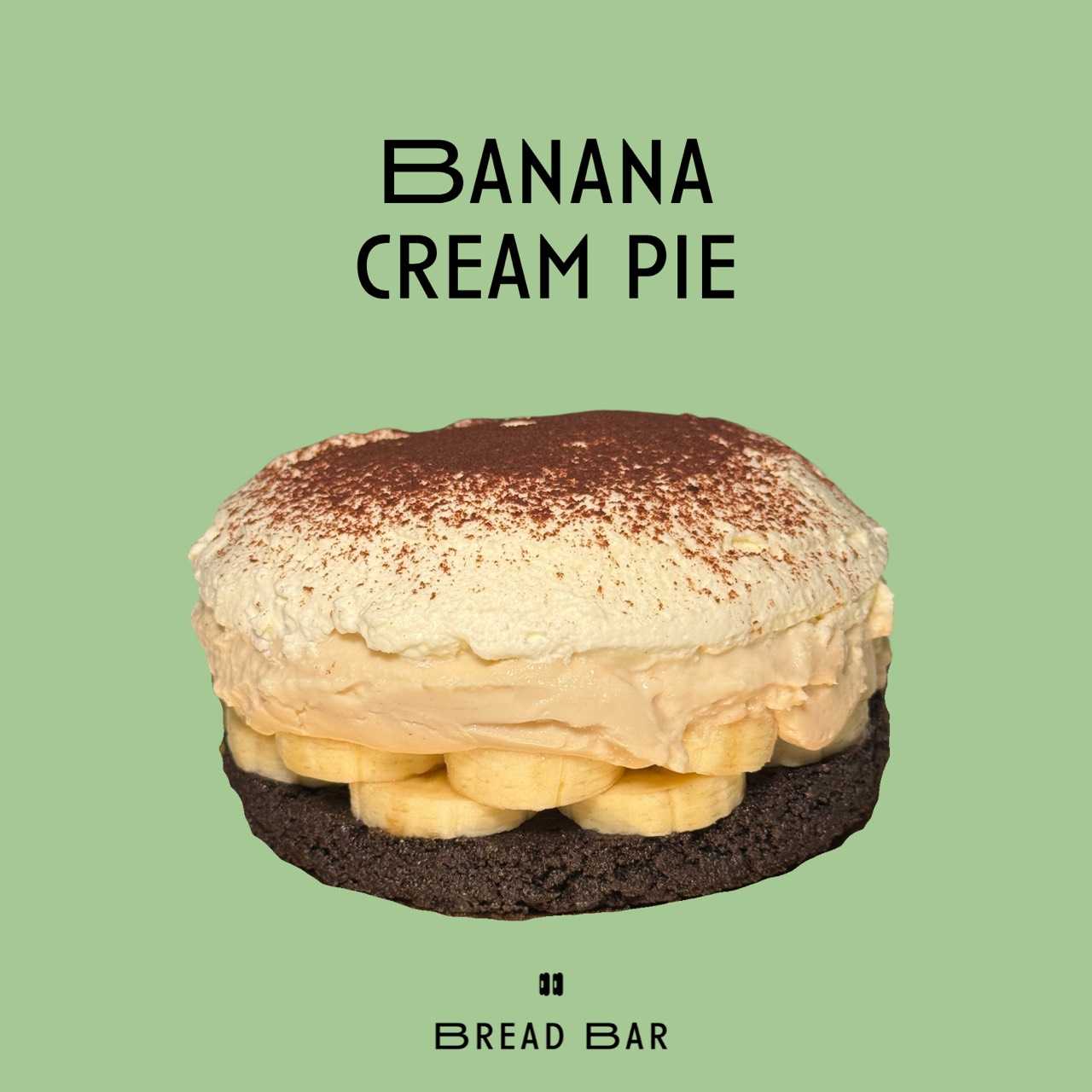 Banana Cream Pie 2 P ครีมพายกล้วยเค้ก 2 ปอนด์