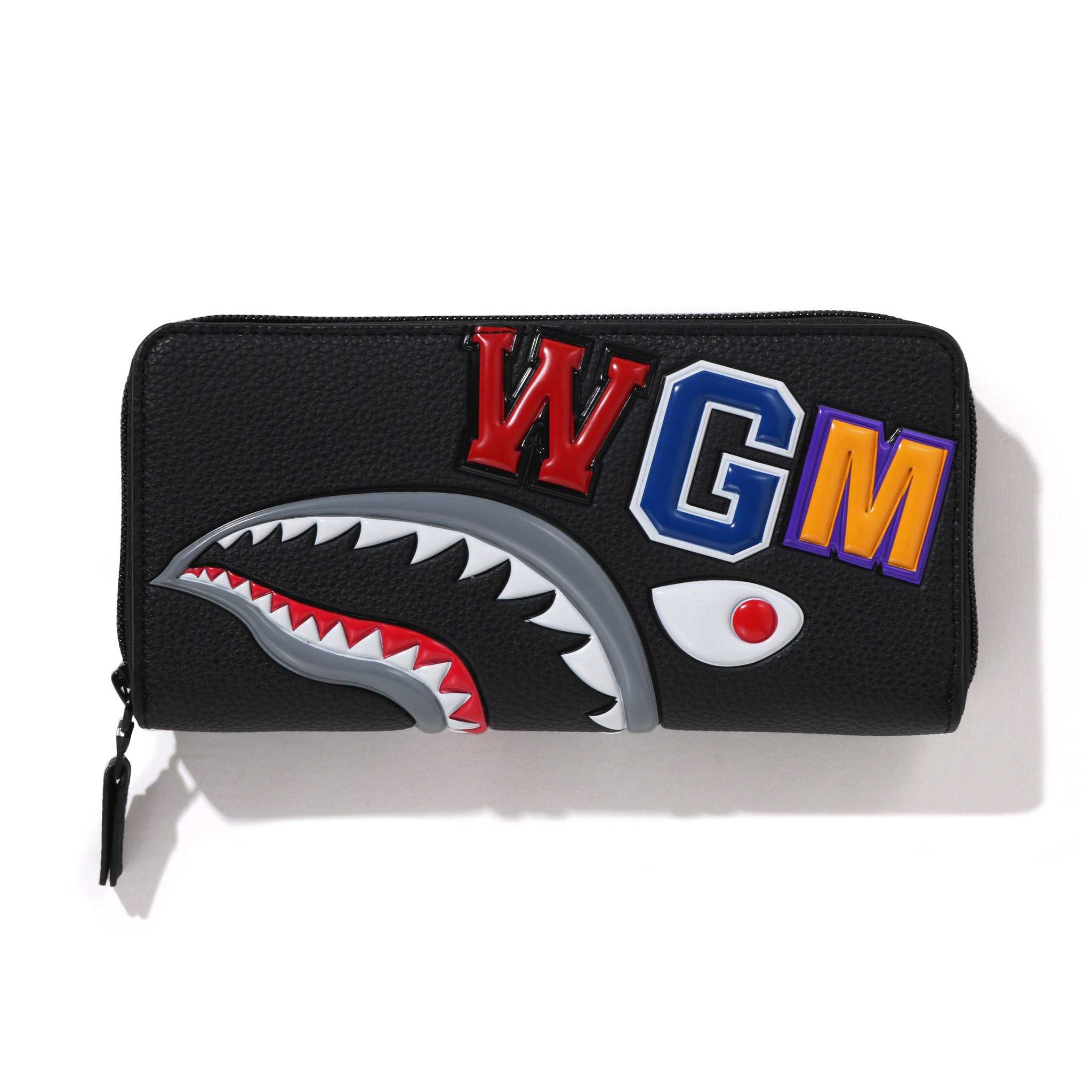 Bape Shark Long Wallet Black