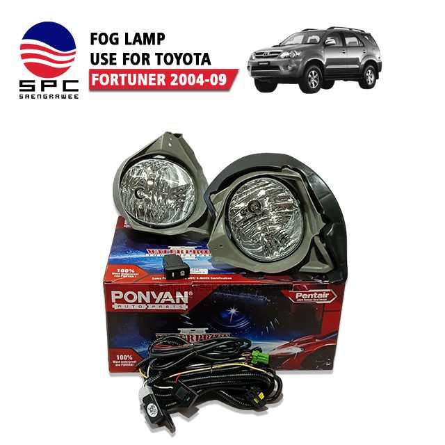 ไฟตัดหมอก/สปอร์ตไลท์  รุ่น FORTUNER 2004-2009