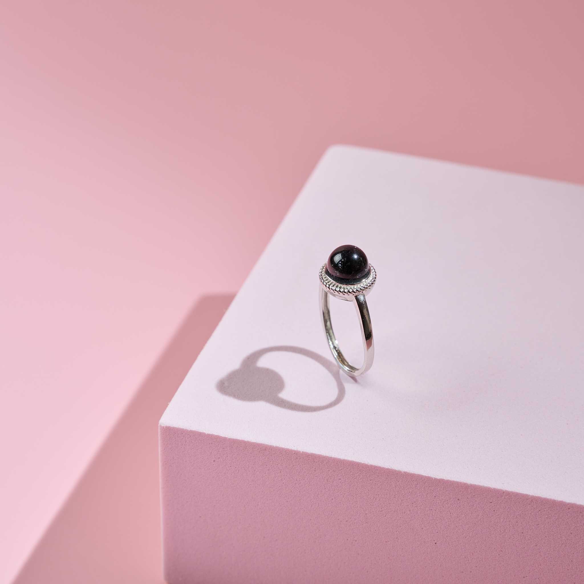 💍 แหวนคริสตัลพลังงาน 🖤 ไหมดำ 🖤 เงินแท้ 92.5%