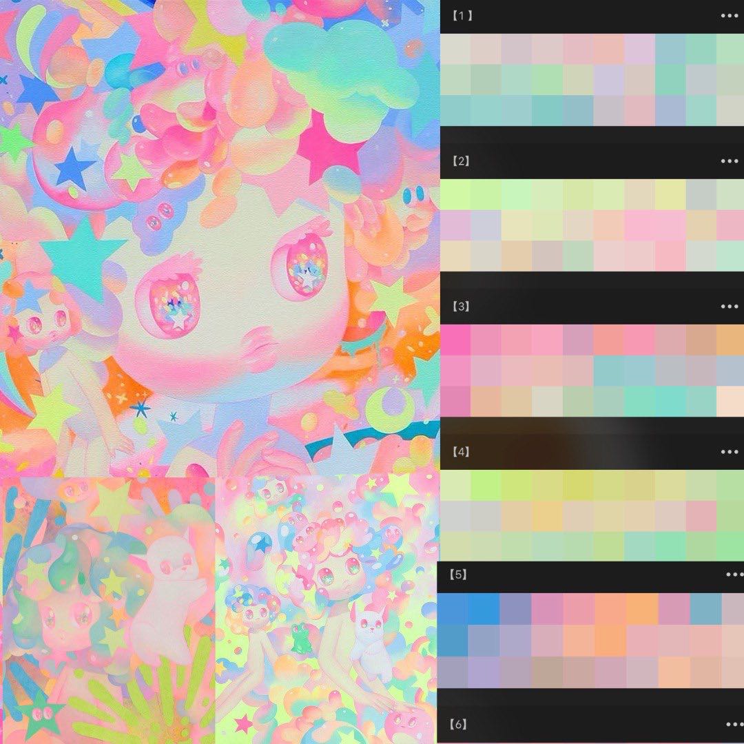 ถาดสี - [Dream Candy Colorox8]