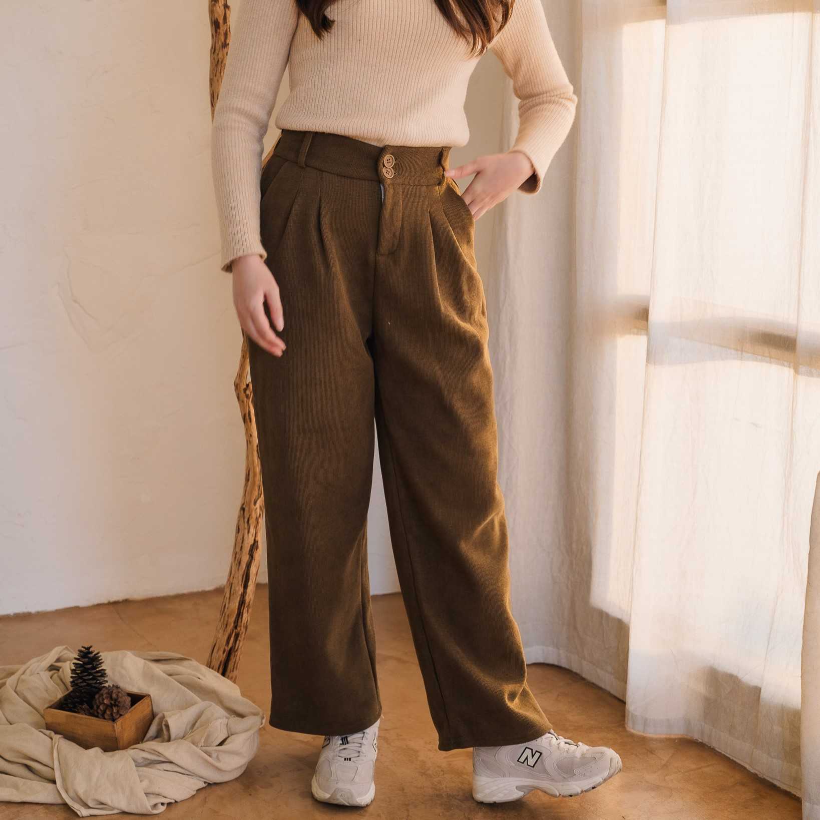 SC199 Snowcover Velvet Warm Slacks (Snowcover กางเกงบุขน กันหนาว)