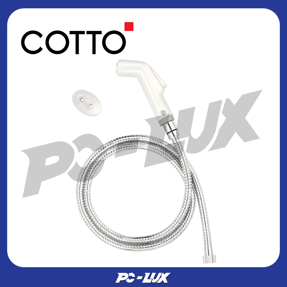 COTTO ฝักบัวฉีดชำระ สายโลหะ รุ่น CT999HNK#WH(HM)