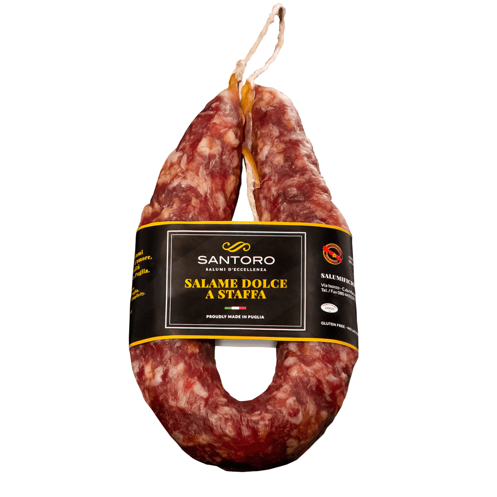 Sweet Stirrup Salami Santoro - 380gr +/-