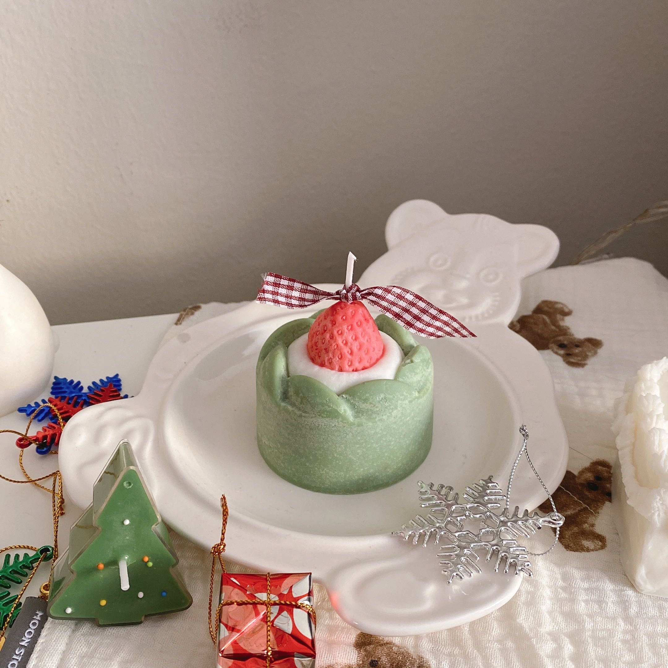 Mini cake christmas🎄🍓