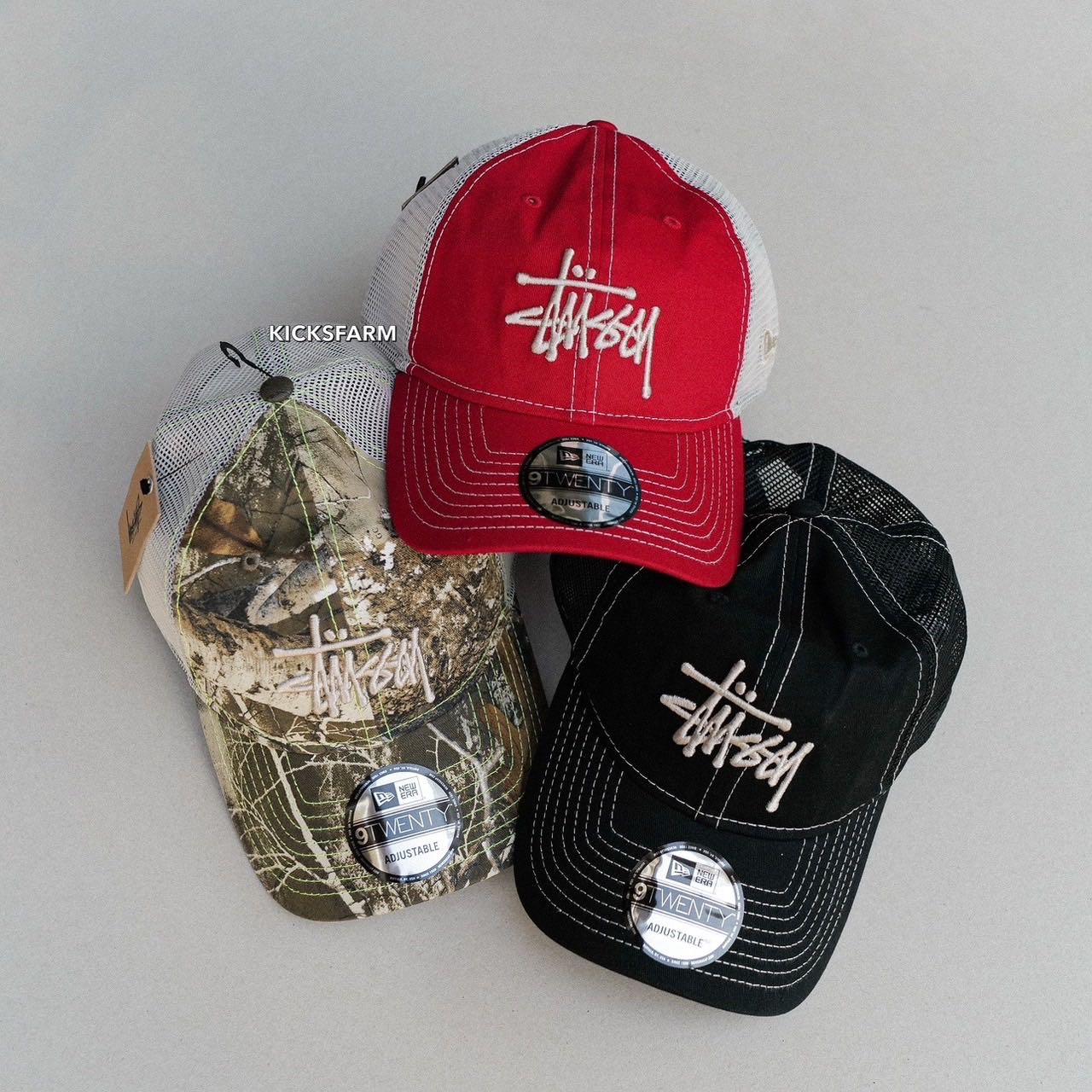 STÜSSY NEW ERA 9TWENTY BASIC TRUCKER