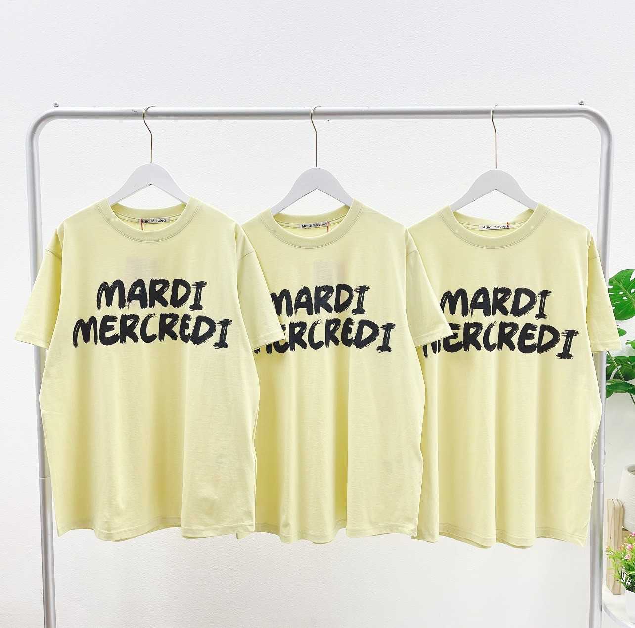 Mardi Brush Logo T-Shirt (Yellow/Black)