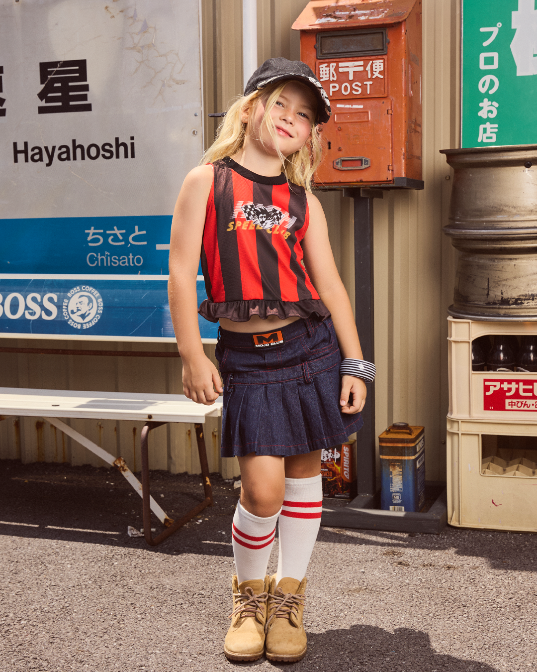 (Look7) High Speed Club Top