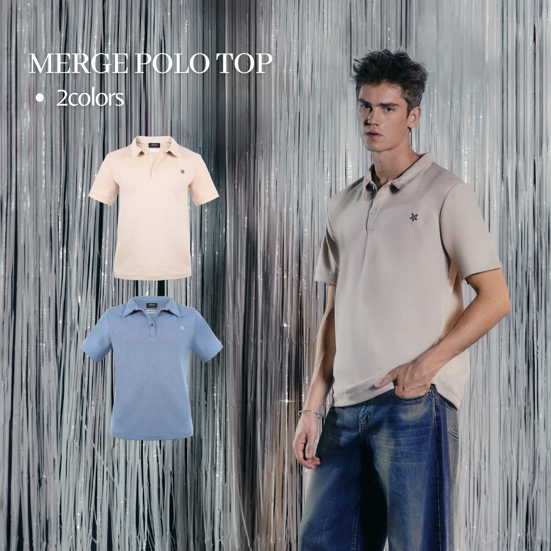 Merge Official - Merge Polo Top (พร้อมส่ง)