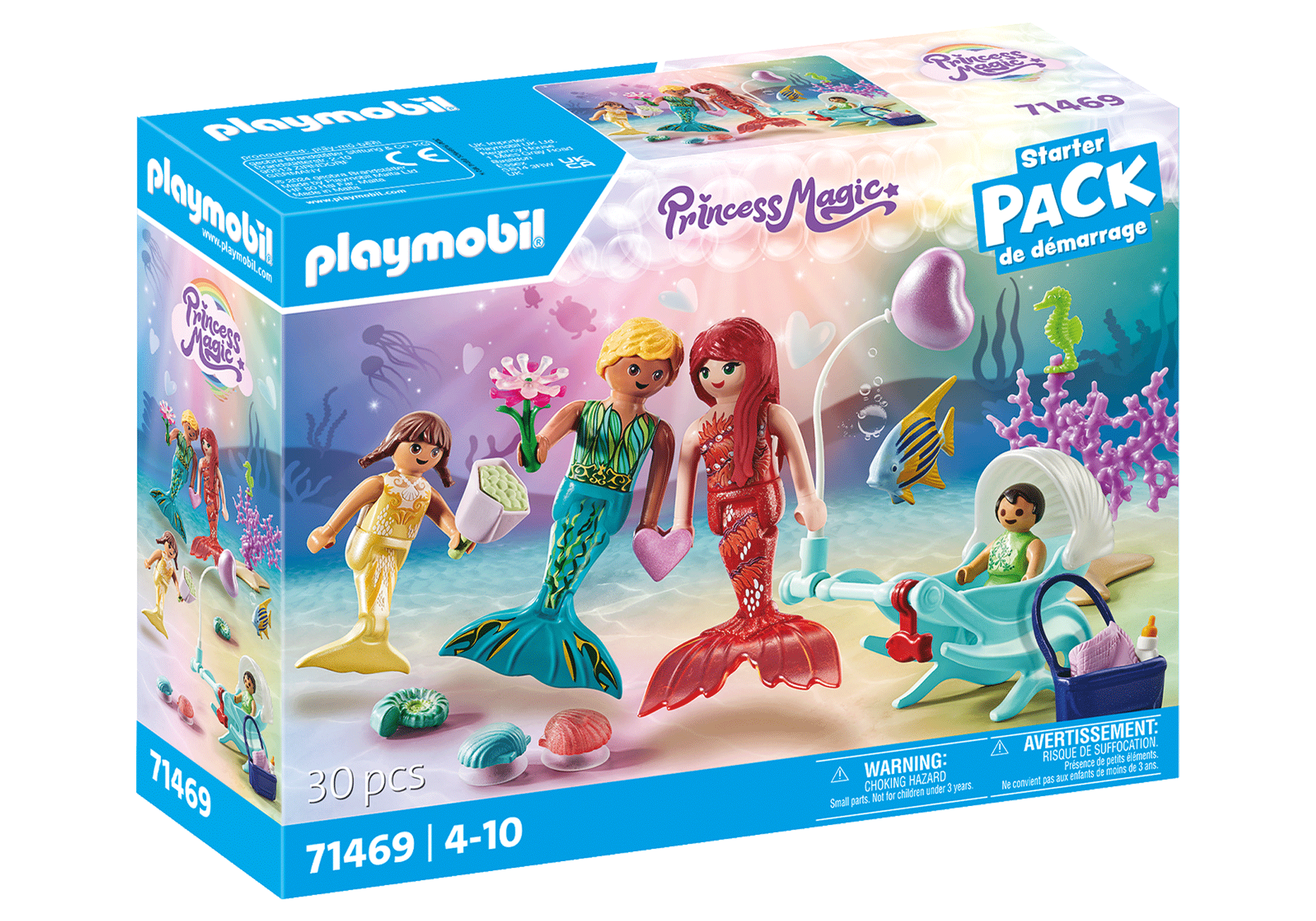Playmobil สตาร์ทเตอร์ ครอบครัวนางเงือก PM-71469-24