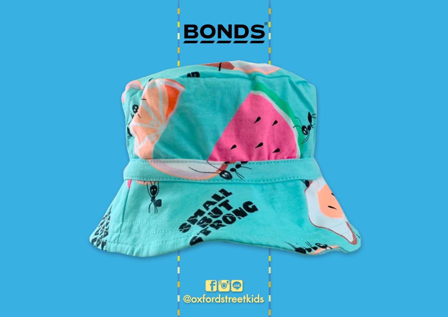 𝐒𝐀𝐋𝐄❗️ [L] Bonds Bucket Hat หมวกระบายเด็ก