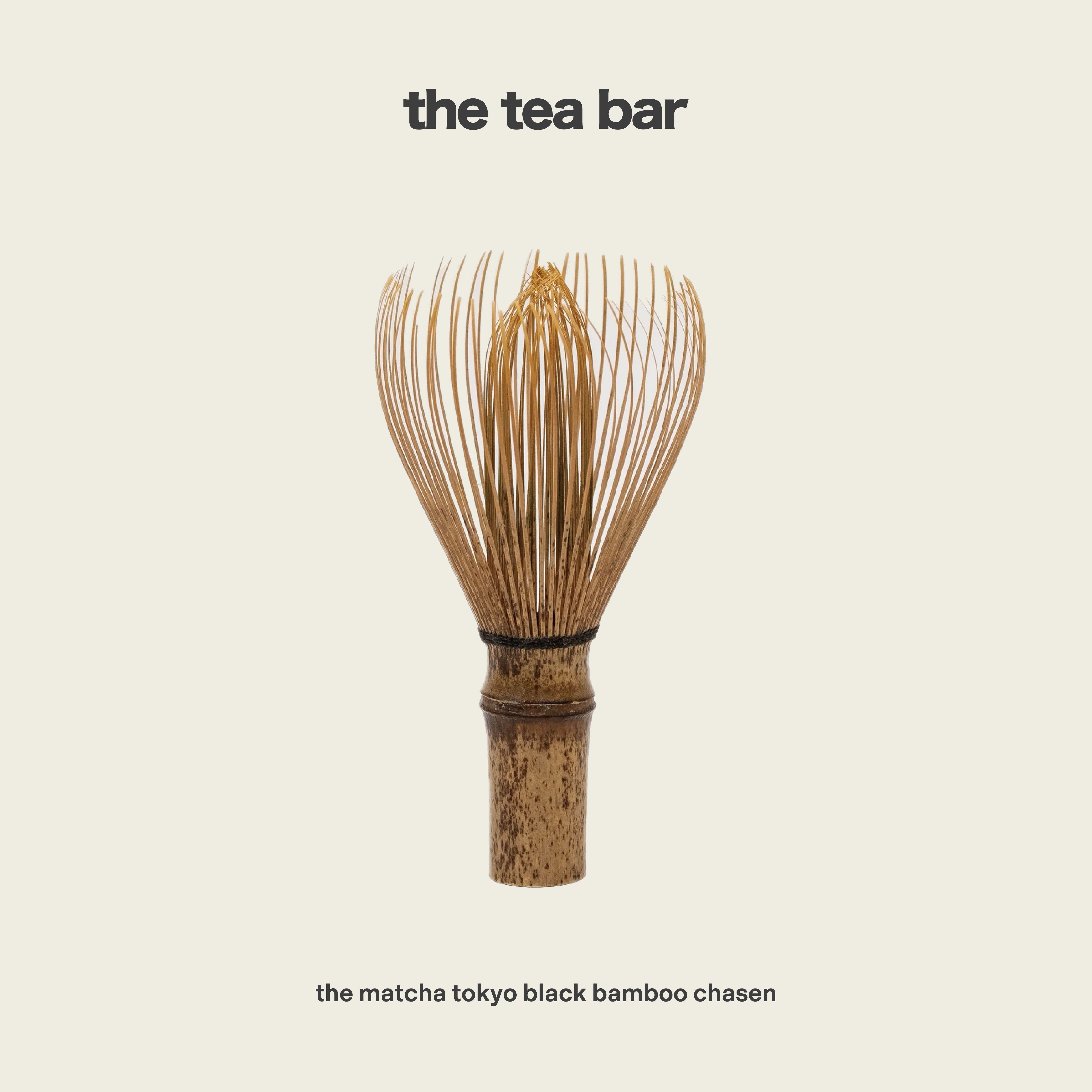 THE MATCHA TOKYO black bamboo chasen