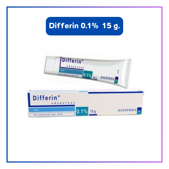 Differin 0.1% 15 g