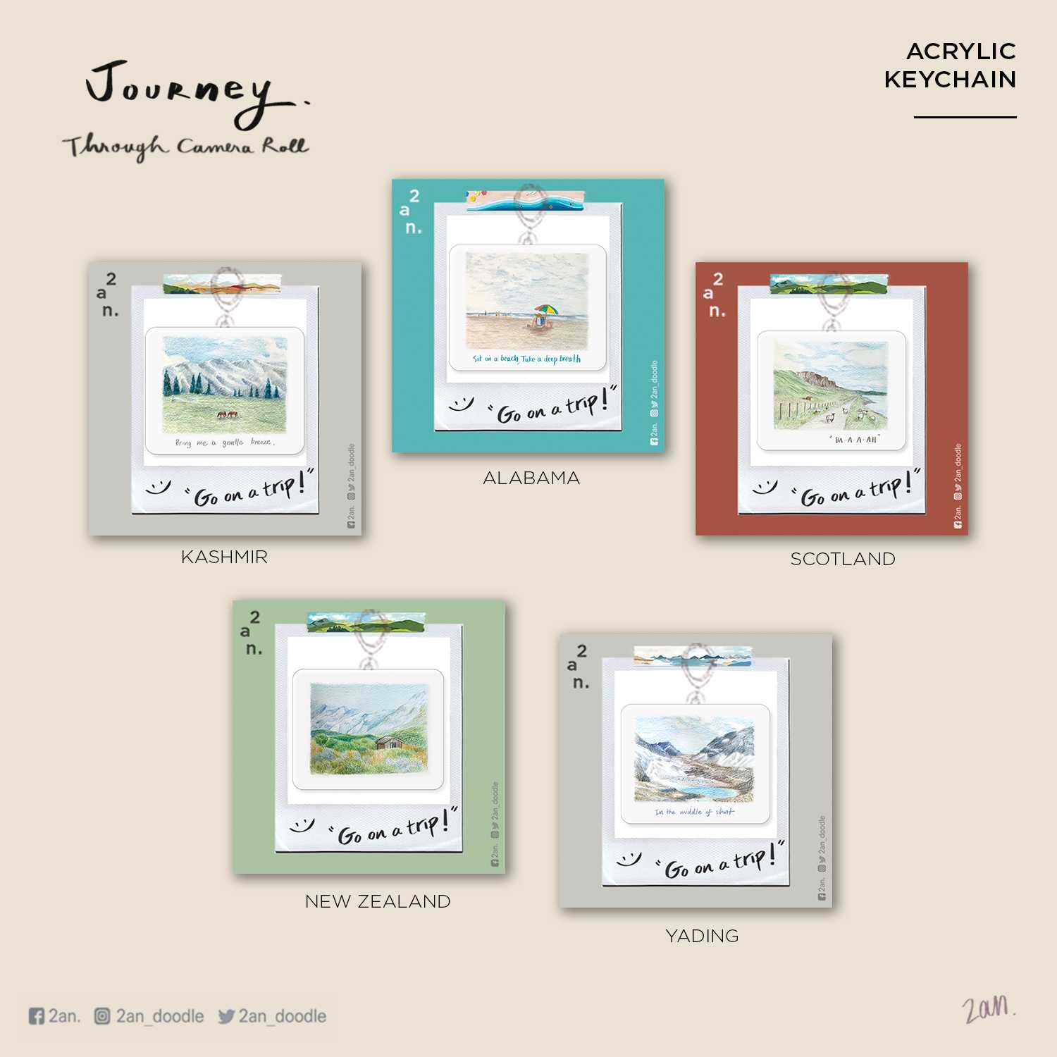 Keychain - Journey