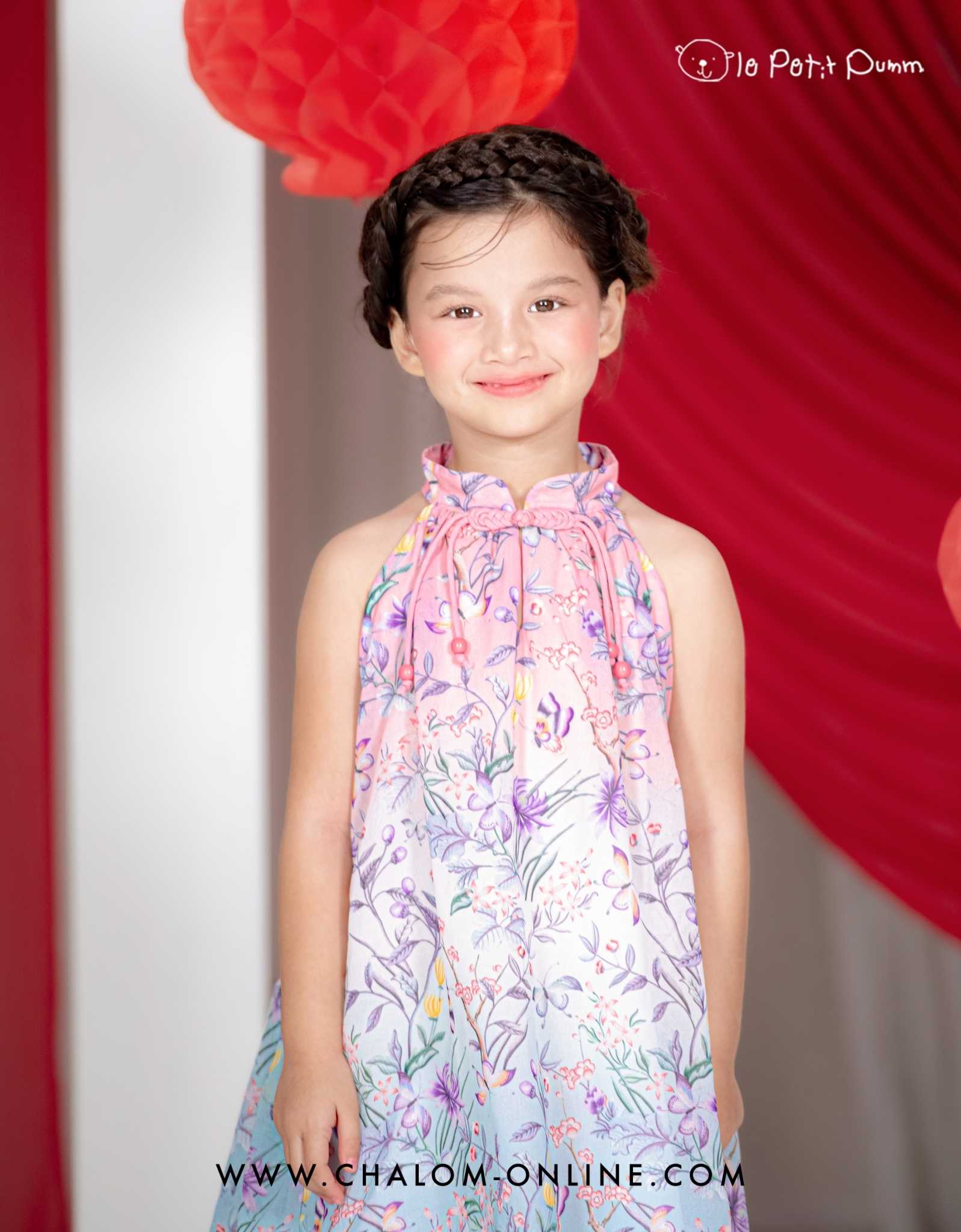 KS PU 406 CE  ชุดลูกสาว (4Y-10Y)